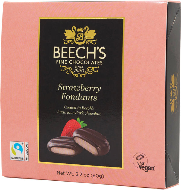 Beech's Fine Chocolates Strawberry Fondants Creams 90g