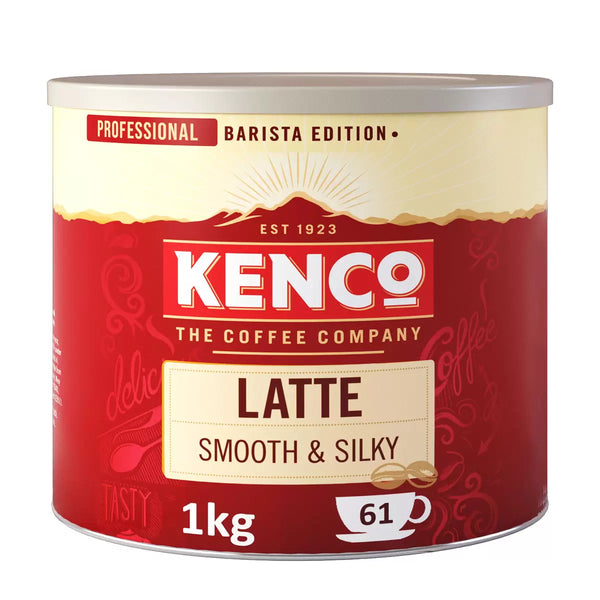 Kenco Latte Coffee 1kg - Professional Barista Edition - Approx 61 servings