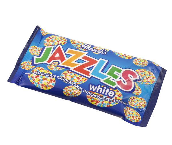 Hannah's White Chocolate Jazzles 40g 24 x 40g