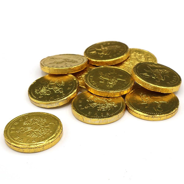 Kingsway Gold Milk Chocolate Coins 1kg 1 x 1kg Bag