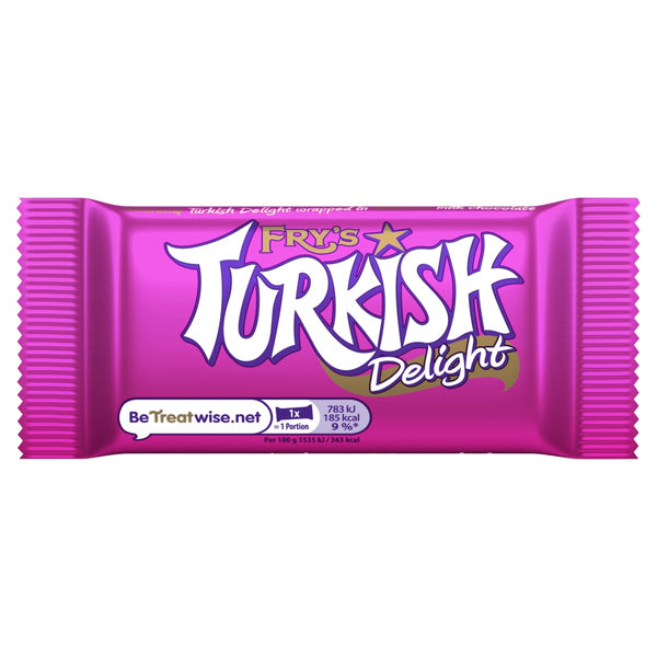 Fry's Turkish Delight Chocolate Bar 48 x 51g