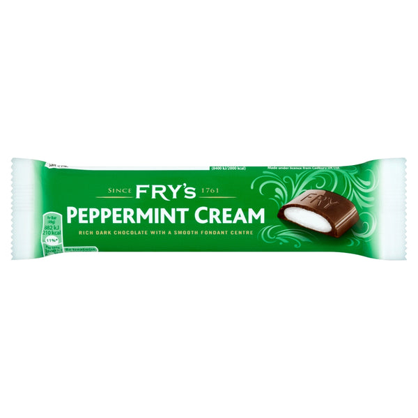Fry's Peppermint Cream Chocolate Bar 49g x 48