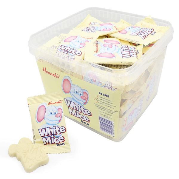 Hannah's White Chocolate Mice Tub