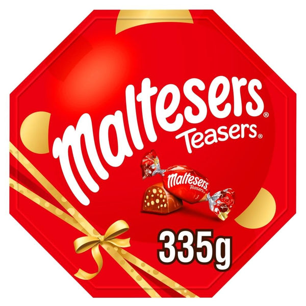 Maltesers Teasers Milk Chocolate & Honeycomb Centerpiece Gift Box 335g 1 x 335g Box