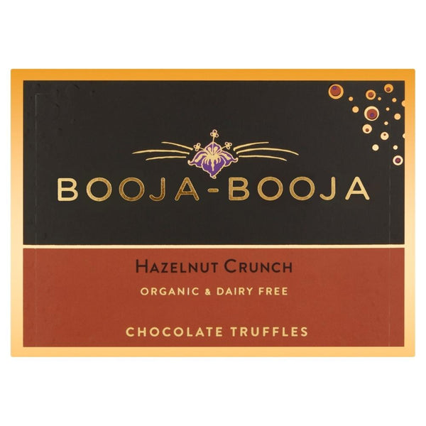 Booja-Booja Hazelnut Crunch Chocolate Truffles 92g 1 x 92g Box