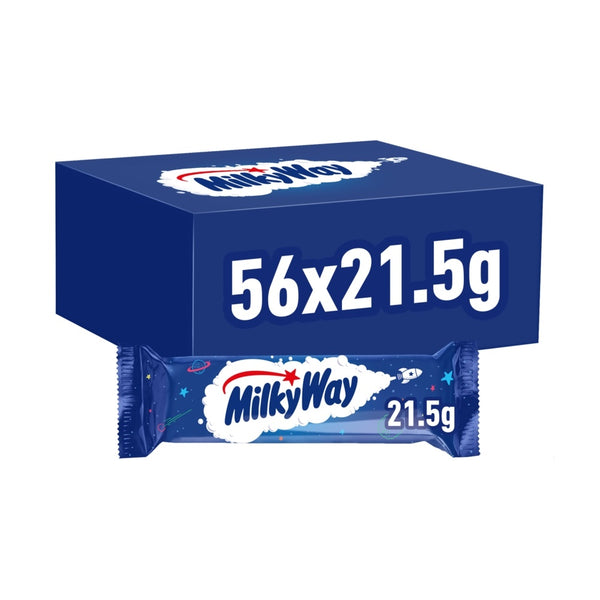 Milky Way Nougat & Milk Chocolate Snack Bar 56 x 21.5g