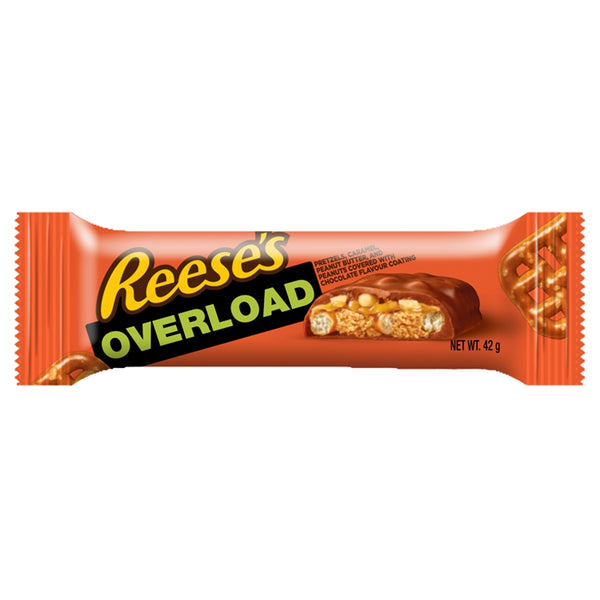 Reese's Overload Chocolate Bar 42g x 18 Bars
