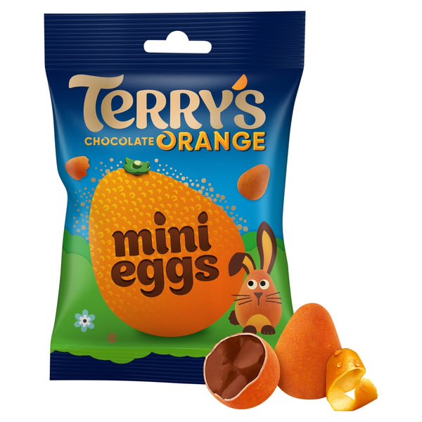 Terry's Chocolate Orange Mini Eggs Bag 70g 12 x 70g Bags