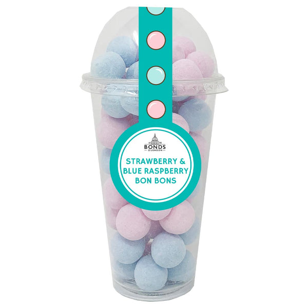 Bonds Strawberry & Blue Raspberry Bon Bons Candy Cup 260g