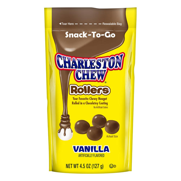 Charleston Chew Vanilla Rollers Bag 12 x 127g