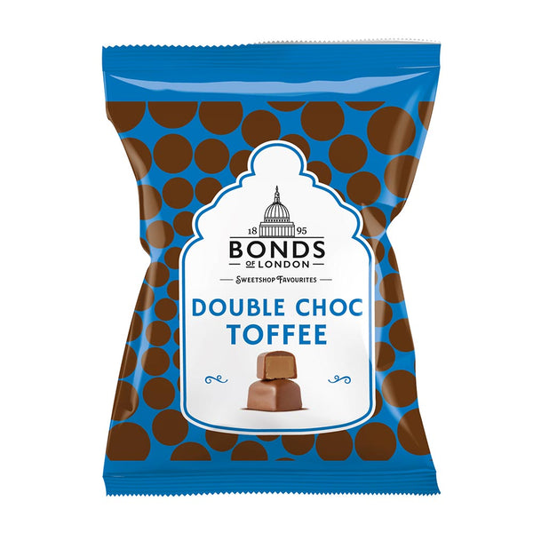 Bonds Double Choc Toffee Bags 12 x 100g