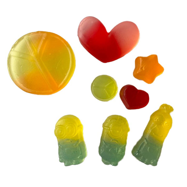 Minions Peace Veggie Jelly Sweets 3kg
