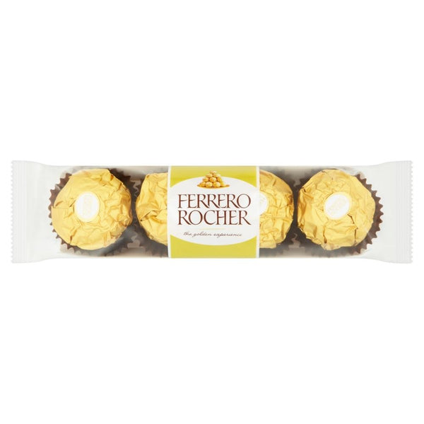 Ferrero Rocher Chocolate 4 Pack 50g 16 x 50g Packs