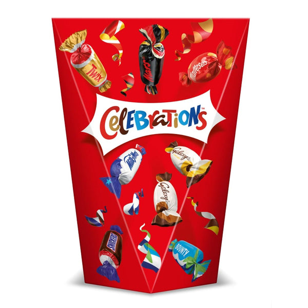 Celebrations Milk Chocolate Selection Box of Mini Chocolate & Biscuit Bars 185g