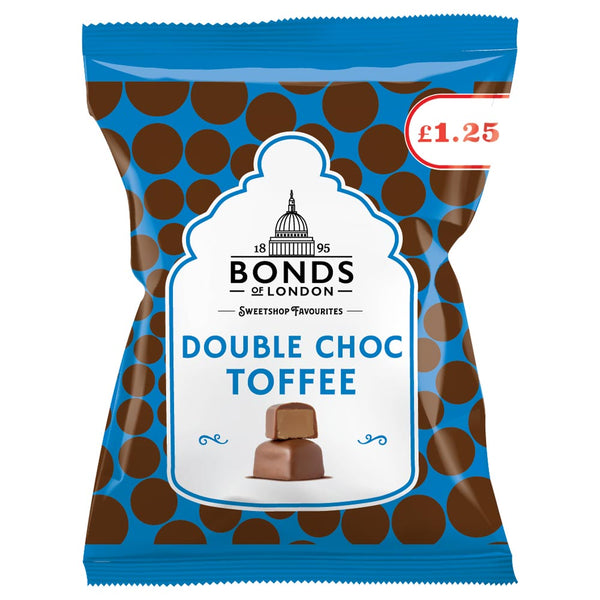 Bonds Double Choc Toffee Bags 100g 12 x £1.25 PMP