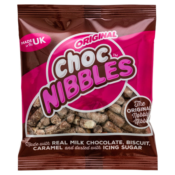 Original Choc Nibbles Bag 150g x 12 Bags