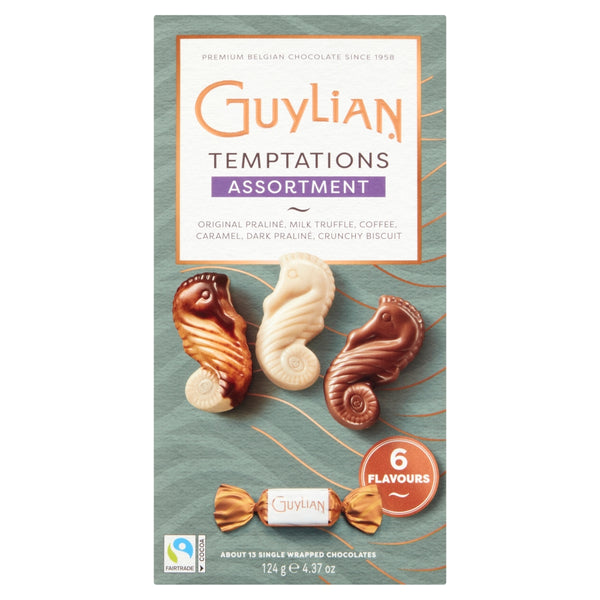 Guylian Temptations Assortment 6 Flavours Box 154g