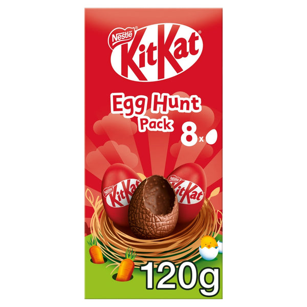 Kit Kat Milk Chocolate Easter Egg Hunt Box 120g
