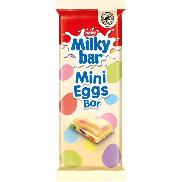 Milkybar Mini Egg Block Bar 100g x 19