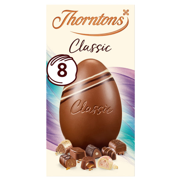 Thorntons Classic Milk Chocolate Easter Egg 220g