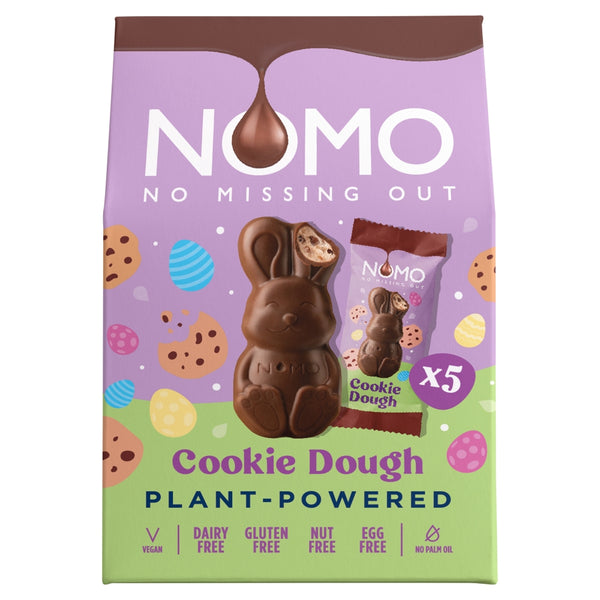 NOMO Mini Cookie Dough Bunnies 5 Pack 53g x 6 Packs
