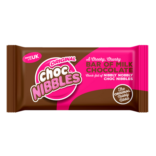 Original Choc Nibbles Bar 120g x 20 Bars