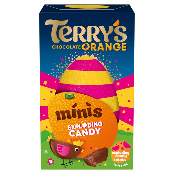 Terry's Chocolate Orange Minis Exploding Candy 91g 12 x 91g Boxes