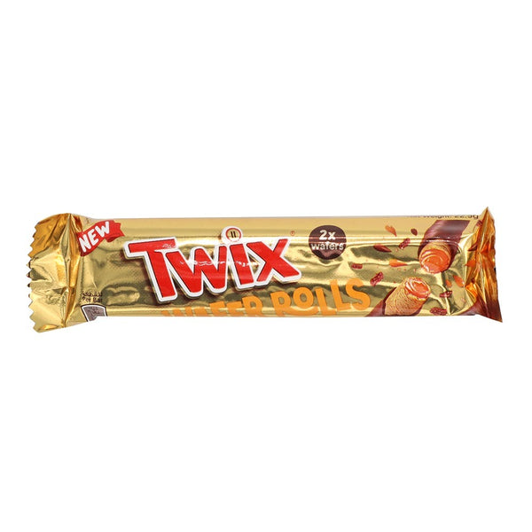 Twix Wafer Rolls Bar 22.5g (Egypt) 12 x 22.5g Bars