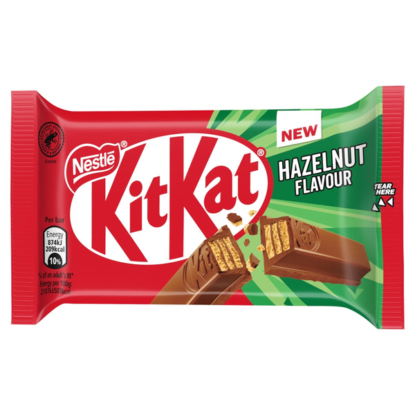 KitKat 4 Finger Hazelnut Chocolate Bar 41.5g