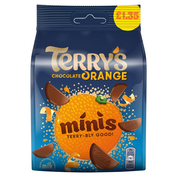 Terry's Chocolate Orange Minis Milk Bag 95g £1.35 PMP 10 x 95g Bags