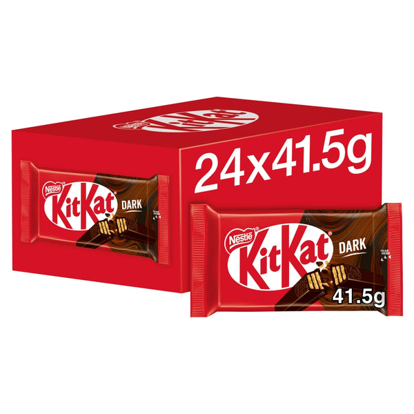 Kit Kat 4 Finger Dark Chocolate Bar 24 x 41.5g