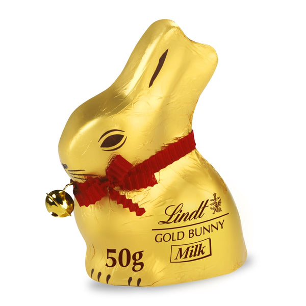 Lindt Gold Bunny Easter Milk Chocolate 50g x 16 Figures
