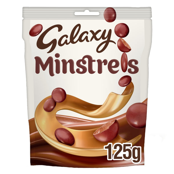 Galaxy Minstrels Milk Chocolate Buttons Pouch Bag 15 x 125g