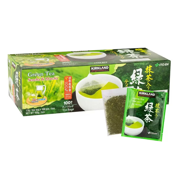 Signature Green Tea Matcha Blend, 100 Tea Bags