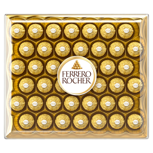 Ferrero Rocher Milk Chocolate Pralines 42 Pieces 525g