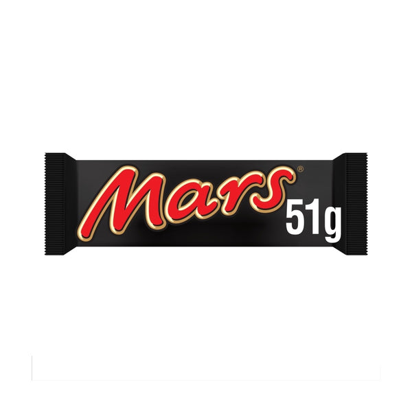 Mars, Caramel, Nougat & Milk Chocolate Snack Bar 51g x 48