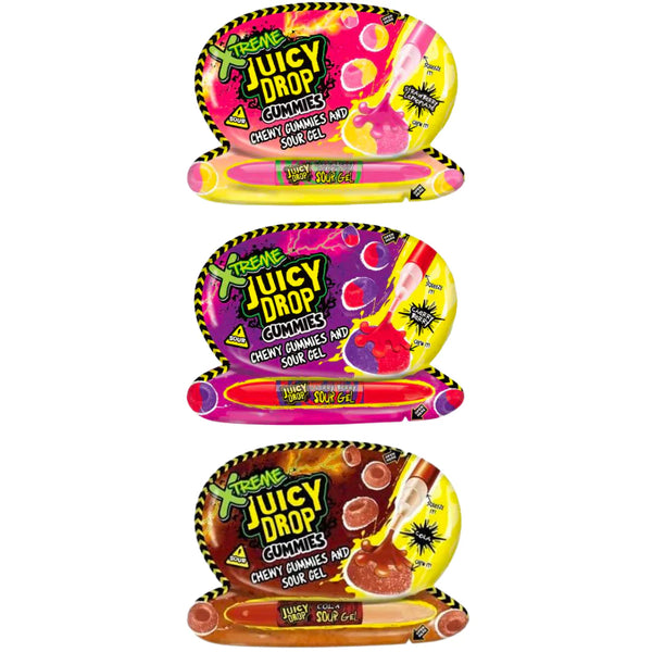 Bazooka Juicy Drop & Sour Gel 12x57g
