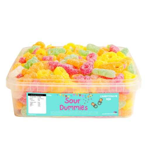 Candycrave Sour Dummy Tub 600g