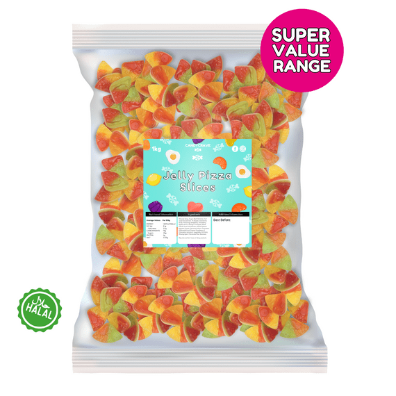 Candycrave Super Value Jelly Pizza 1kg