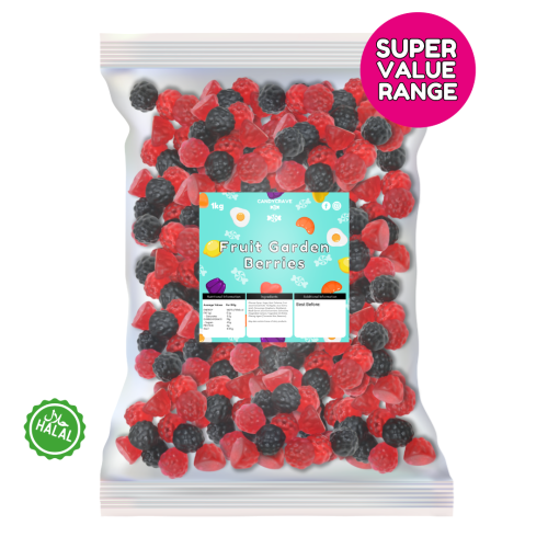 Candycrave Super Value Juicy Berries Large 1kg