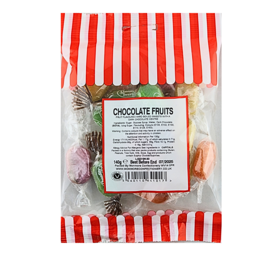 Chocolate Fruits 24x140g