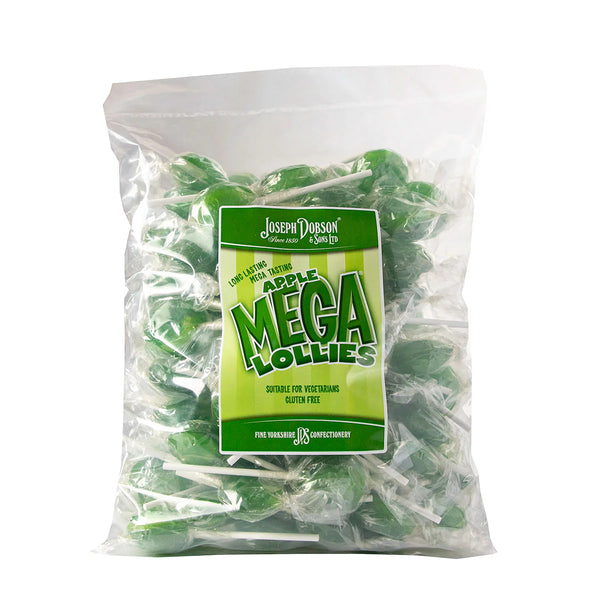 Dobson Mega Lolly Wrapped Apple 80pk