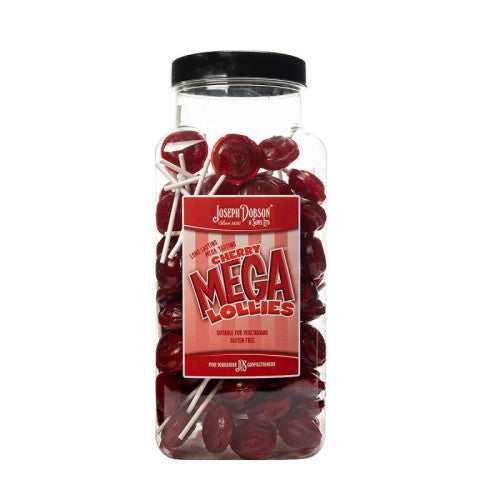 Dobson Mega Lolly Wrapped Cherry 80pk.