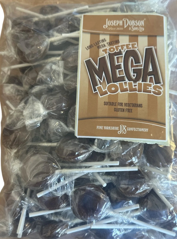 Dobson Mega Lolly Wrapped Toffee 80pk