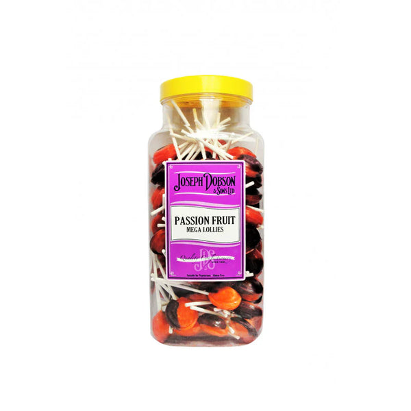 Dobson Passion Fruit Mega Lolly Jar 90pk