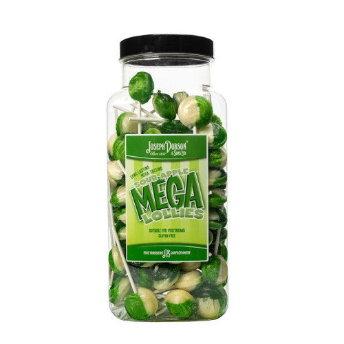 Dobson Sour Apple Mega Lolly Jar 90pk