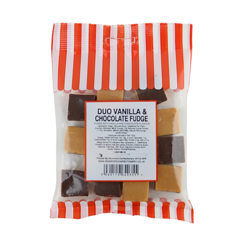 Duo Vanilla And Chocolate Fudge 24x180g