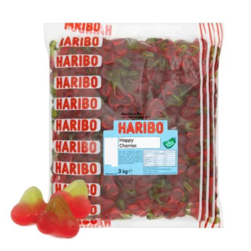 Haribo 3kg Happy Cherries 3kg