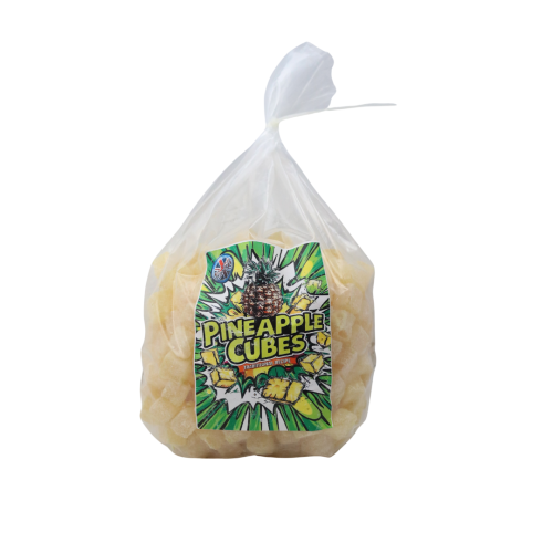 Mitre Pineapple Cubes Poly Bag 3kg