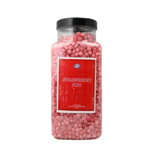 Mitre Strawberry and Cream pips Jar 2.75kg